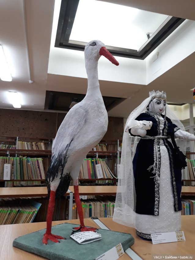 Фаня на выставке "Кукла Дона"