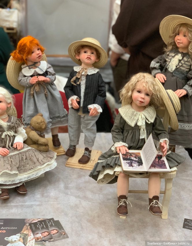 Выставка «Мишка с куклою» Екатеринбург - Часть 1 Куклы
