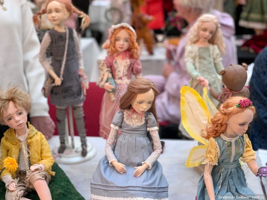 Выставка «Мишка с куклою» Екатеринбург - Часть 1 Куклы