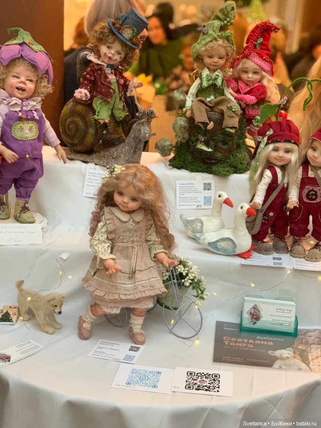 Выставка «Мишка с куклою» Екатеринбург - Часть 1 Куклы