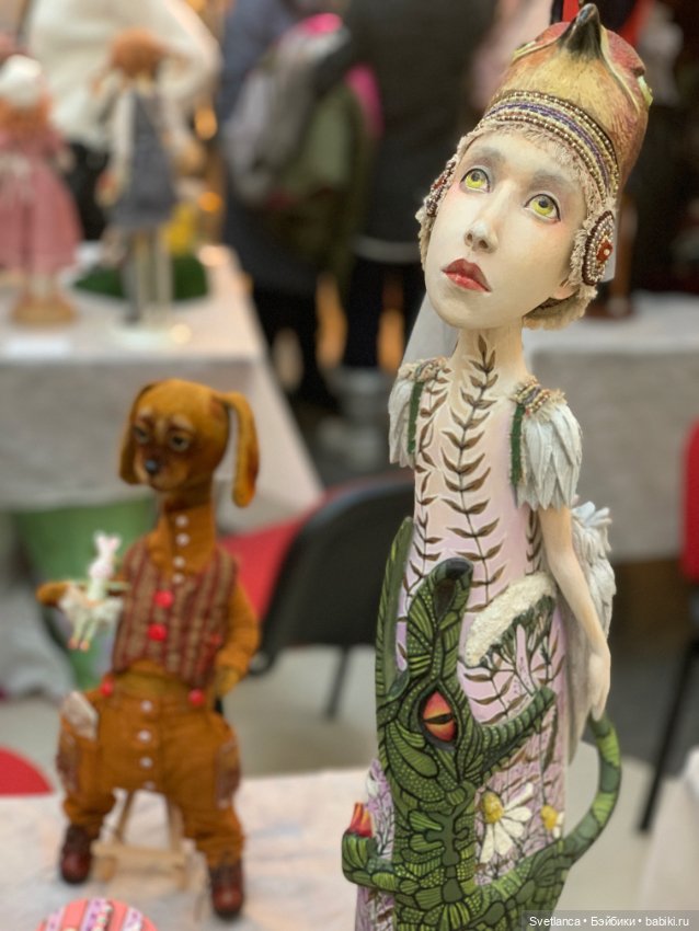 Выставка «Мишка с куклою» Екатеринбург - Часть 1 Куклы