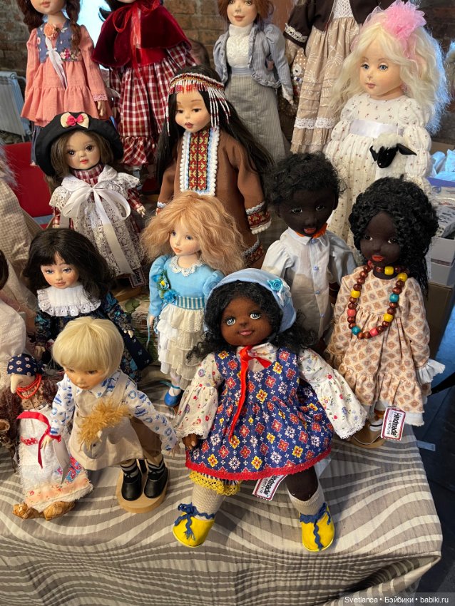 Выставка «Мишка с куклою» Екатеринбург - Часть 1 Куклы