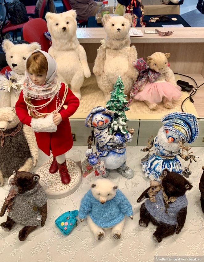 Выставка «Мишка с куклою» Екатеринбург - Часть 1 Куклы