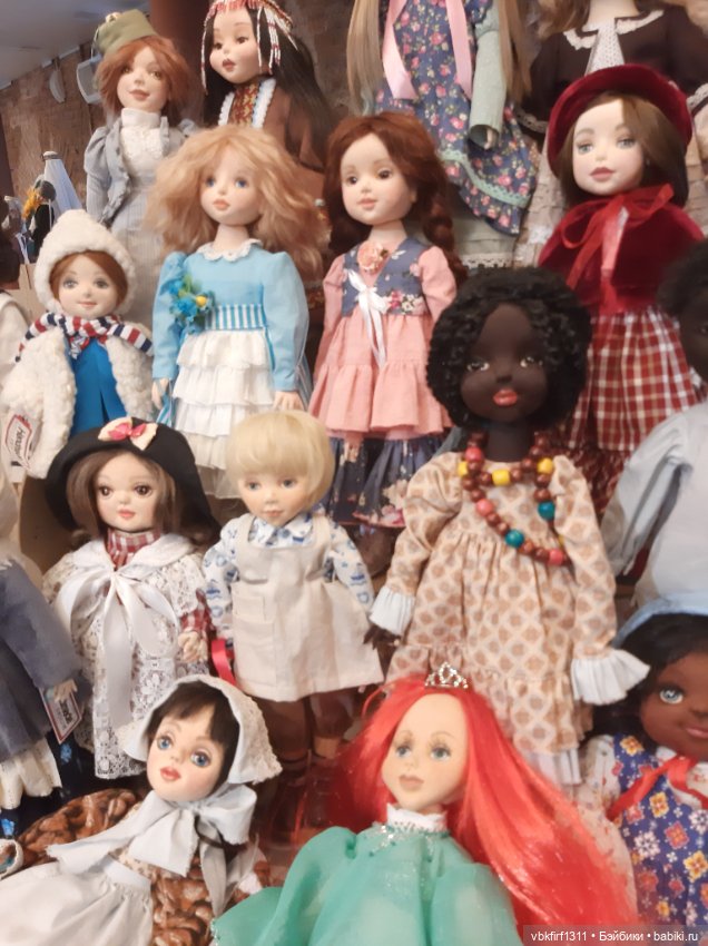 Ура !Выставка в Екатеринбурге "Кукла с мишкою" часть 1