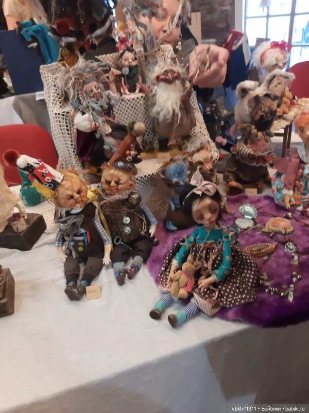 Ура !Выставка в Екатеринбурге "Кукла с мишкою" часть 1