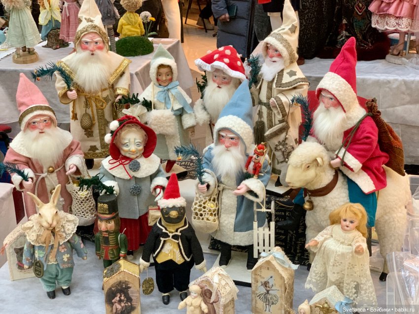 Выставка «Мишка с куклою» Екатеринбург. Часть 5. Новогодняя (фото 7)
