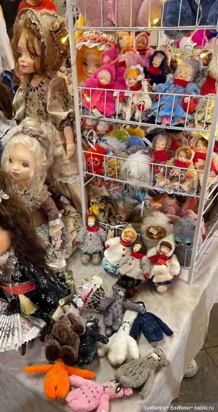 Выставка «Мишка с куклою» Екатеринбург. Часть 5. Новогодняя