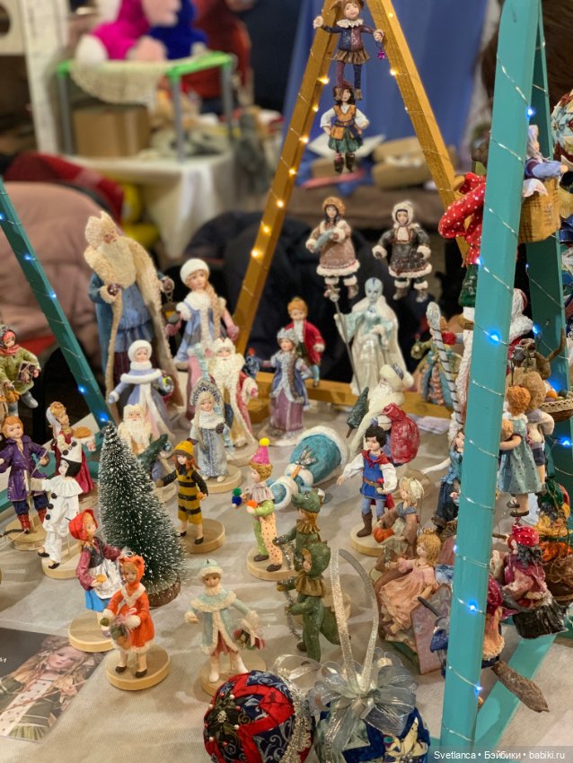 Выставка «Мишка с куклою» Екатеринбург. Часть 5. Новогодняя