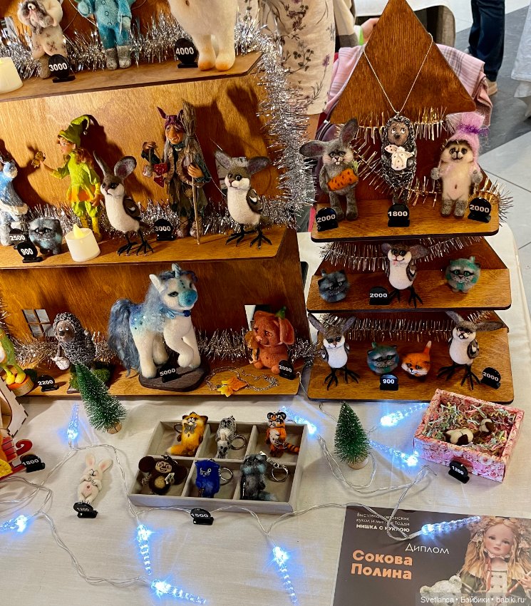 Выставка «Мишка с куклою» Екатеринбург. Часть 5. Новогодняя