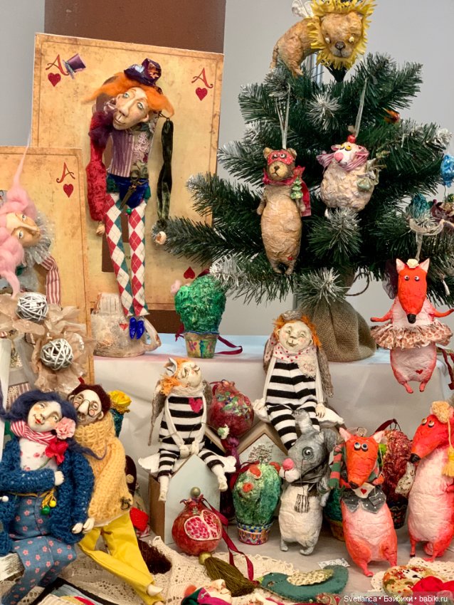 Выставка «Мишка с куклою» Екатеринбург. Часть 5. Новогодняя