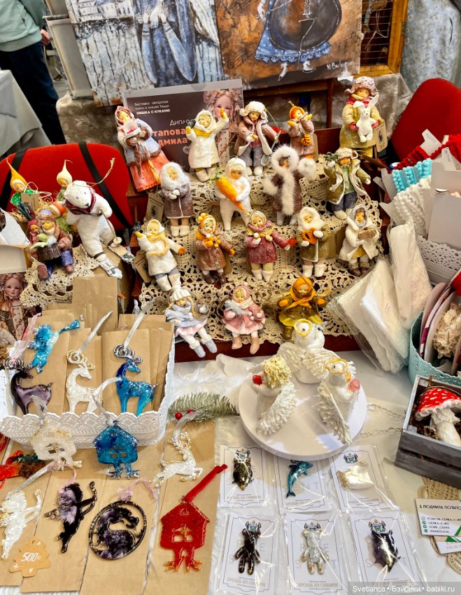 Выставка «Мишка с куклою» Екатеринбург. Часть 5. Новогодняя