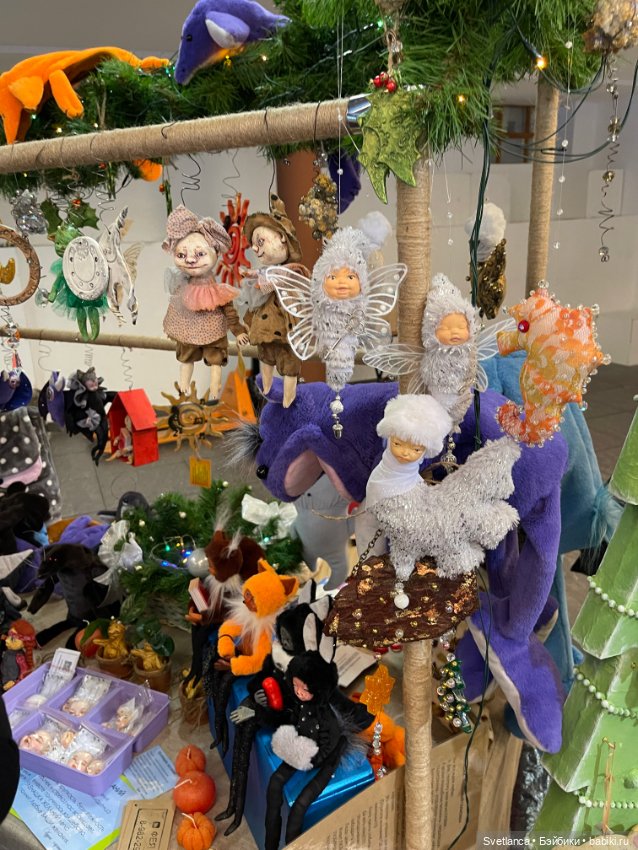 Выставка «Мишка с куклою» Екатеринбург. Часть 5. Новогодняя