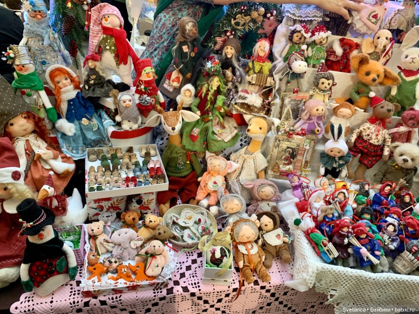 Выставка «Мишка с куклою» Екатеринбург. Часть 5. Новогодняя (фото 9)