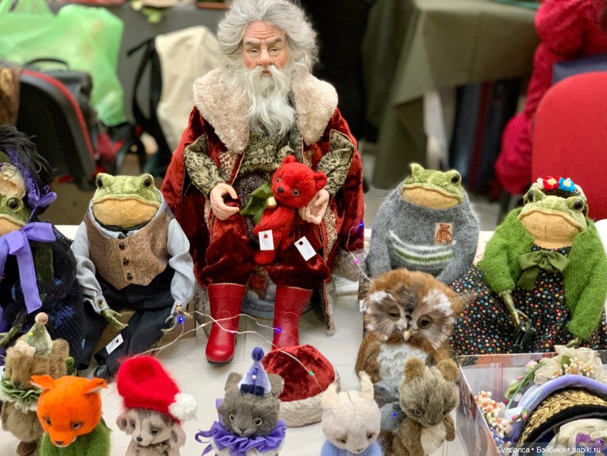 Выставка «Мишка с куклою» Екатеринбург. Часть 5. Новогодняя