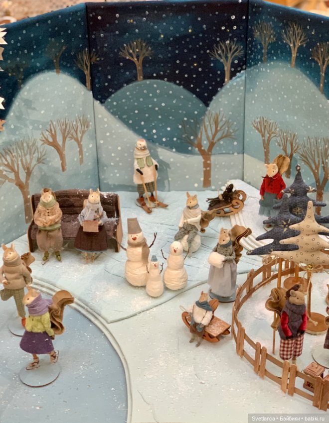 Выставка «Мишка с куклою» Екатеринбург. Часть 5. Новогодняя