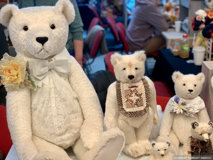 Выставка «Мишка с куклою» Екатеринбург. Часть 5. Новогодняя (фото 8)