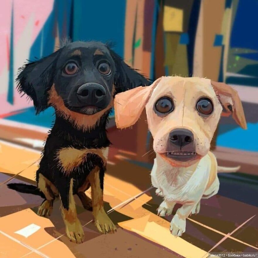 Эти забавные животные. Карикатуры Albeniz Rodriguez