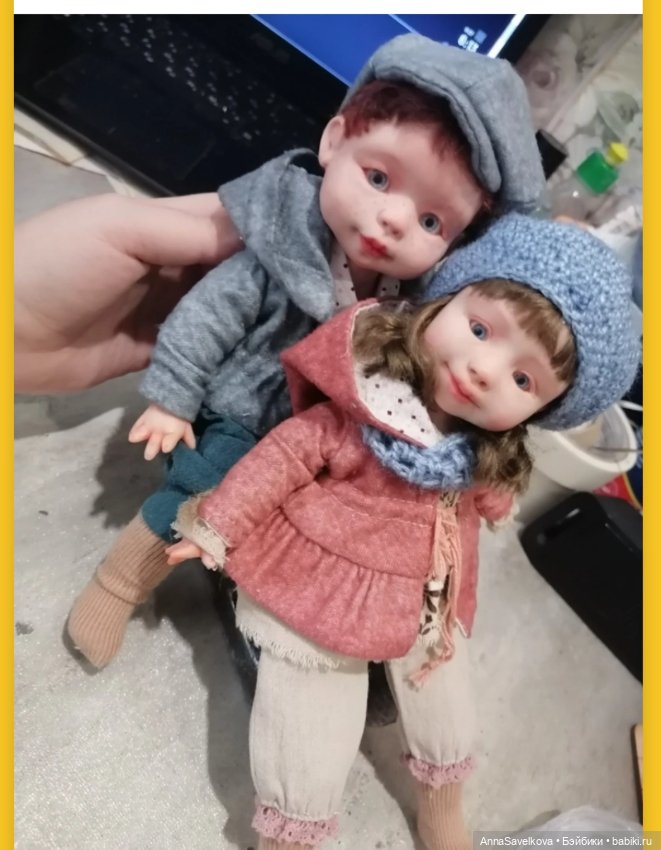 Мои сладенькие малышки — Лепка авторских кукол: полимерная глина (фото 2)