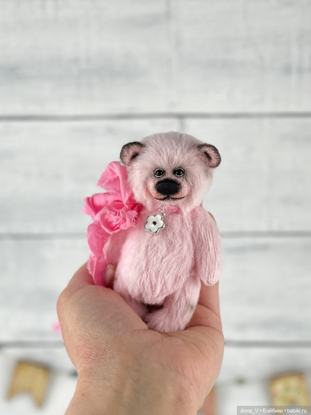 Тедди мишка Яра — Авторские мишки Тедди и друзья: фото (фото 3)