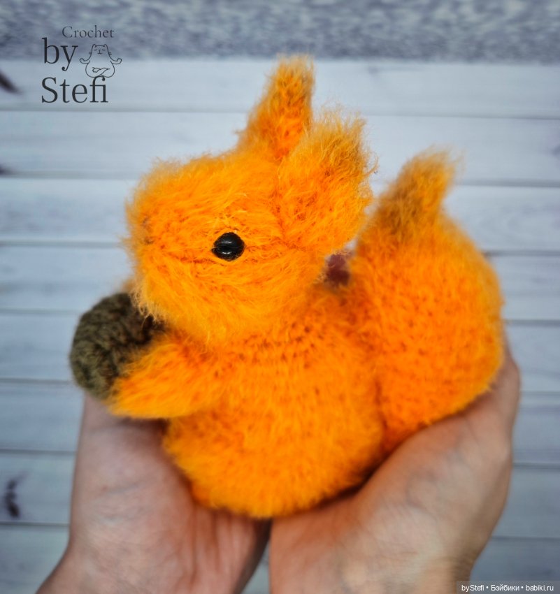 Белочки — Вязаные игрушки и амигуруми: крючком (фото 8)