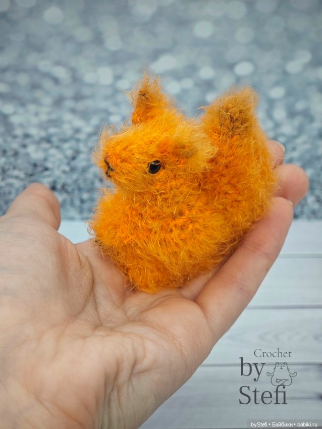 Белочки — Вязаные игрушки и амигуруми: крючком