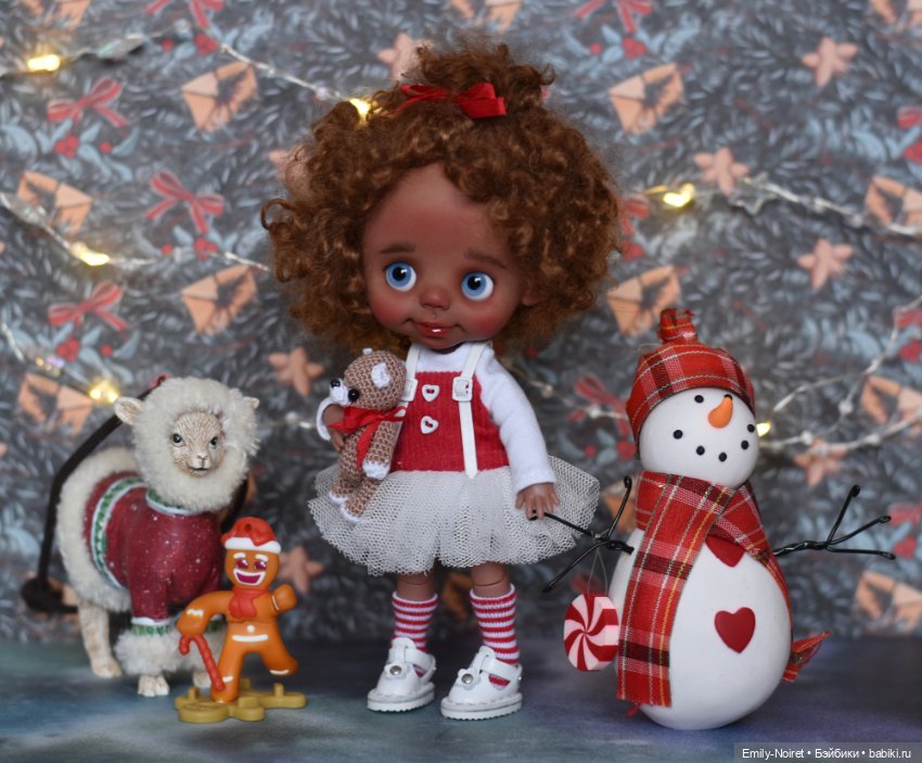 Праздничная Дина — Домашние фото авторских кукол: личные коллекции