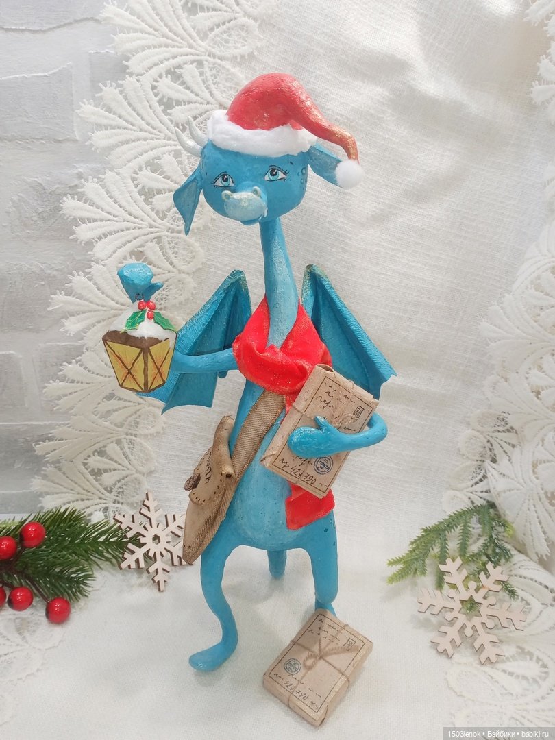 Почтальон — Лепка авторских игрушек и папье (фото 6)