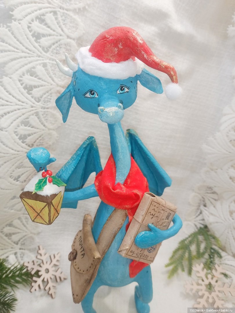 Почтальон — Лепка авторских игрушек и папье (фото 3)