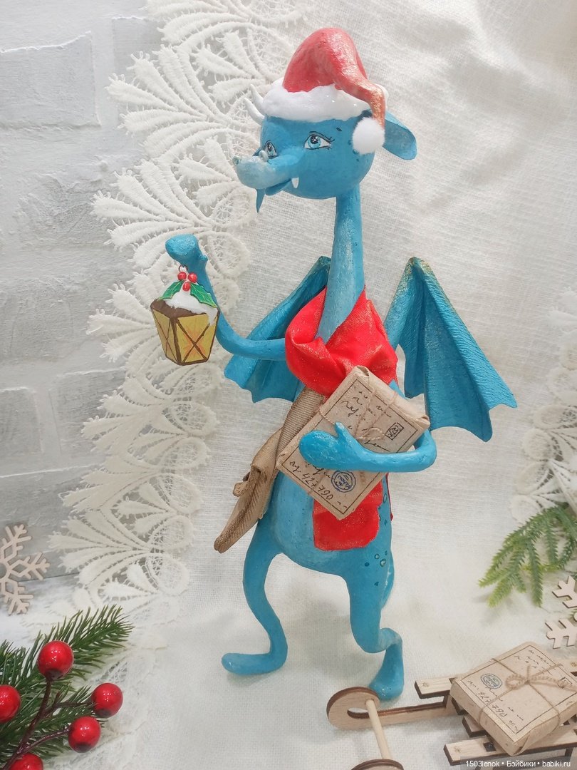 Почтальон — Лепка авторских игрушек и папье