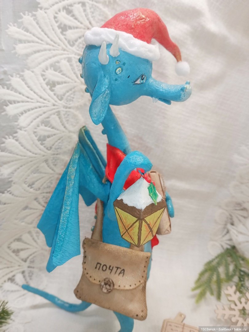 Почтальон — Лепка авторских игрушек и папье (фото 9)
