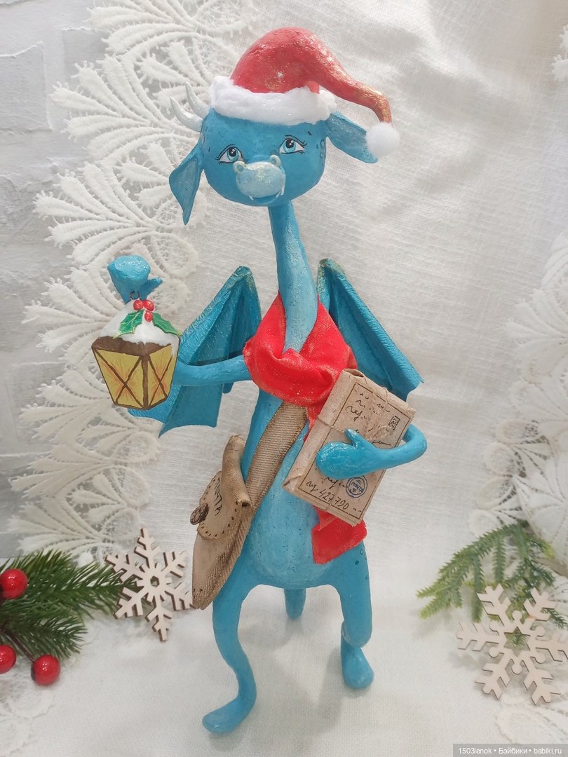 Почтальон — Лепка авторских игрушек и папье (фото 2)