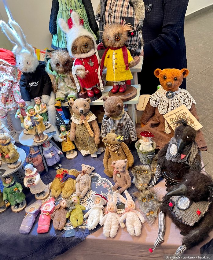 Выставка «Мишка с куклою» Екатеринбург - Часть 3 - Тедди - 🐰🦊🐵🐸Зверушки😻