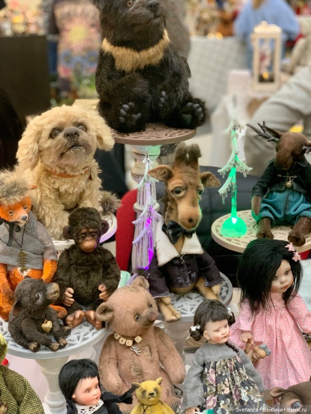 Выставка «Мишка с куклою» Екатеринбург - Часть 3 - Тедди - 🐰🦊🐵🐸Зверушки😻 (фото 4)