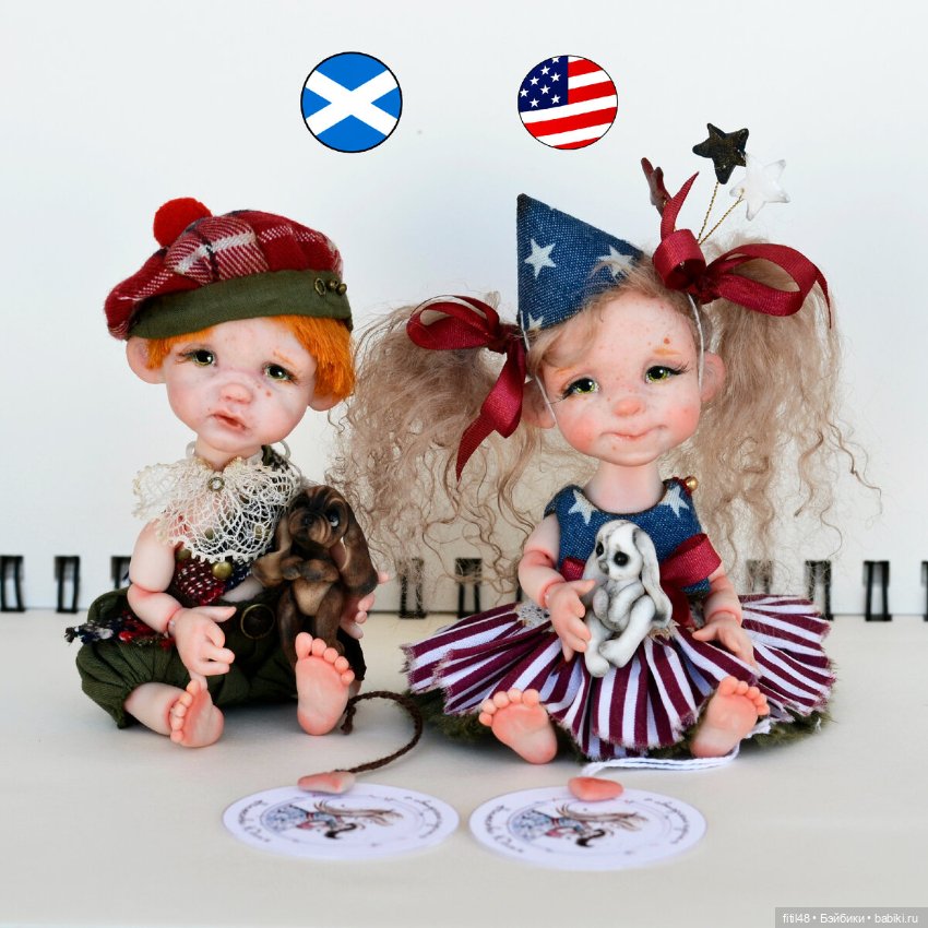 Авторские куклы Юлии Ненюковой