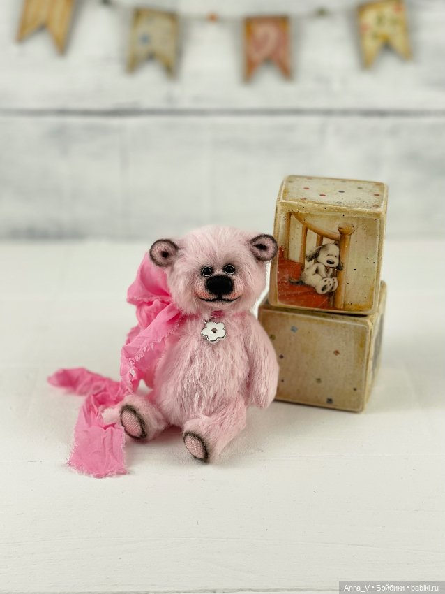 Тедди мишка Крис — Авторские мишки Тедди и друзья: фото (фото 4)