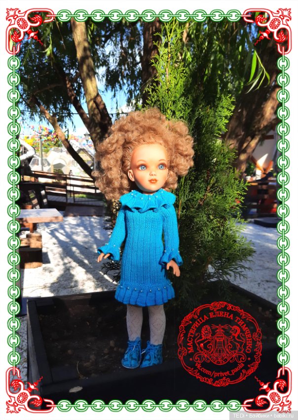 Моя Куколка Видал Рохас — Испанские куклы (разное): Vestida de Azul (фото 3)