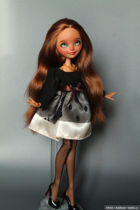 Готовая улыбашка — ООАК Monster High и Ever After High: репейнт (фото 4)