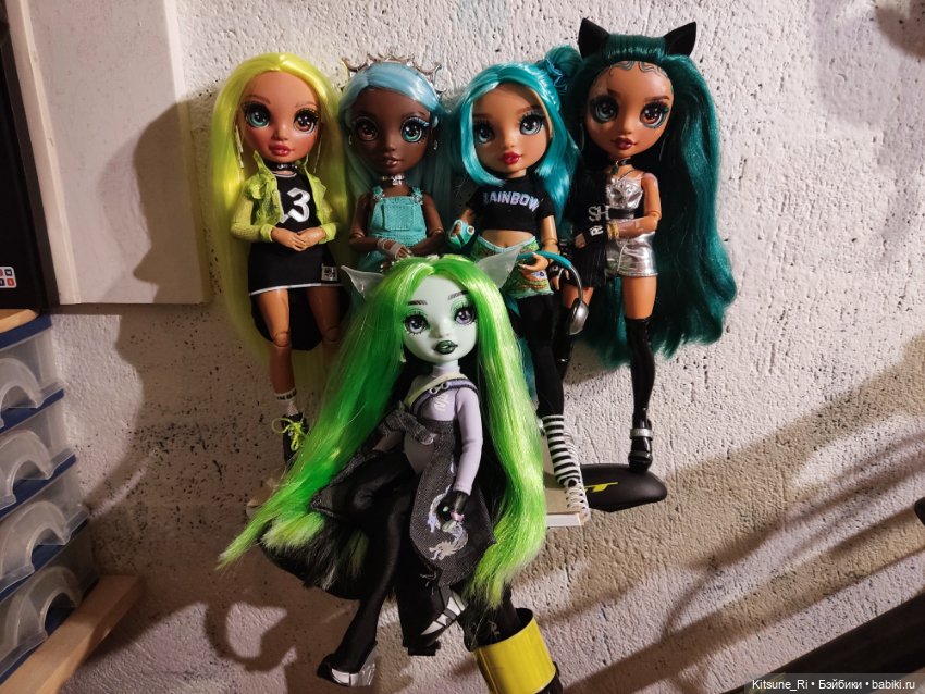 50 оттенков зюлëнового — Куклы Rainbow High (Рейнбоу Хай (фото 2)