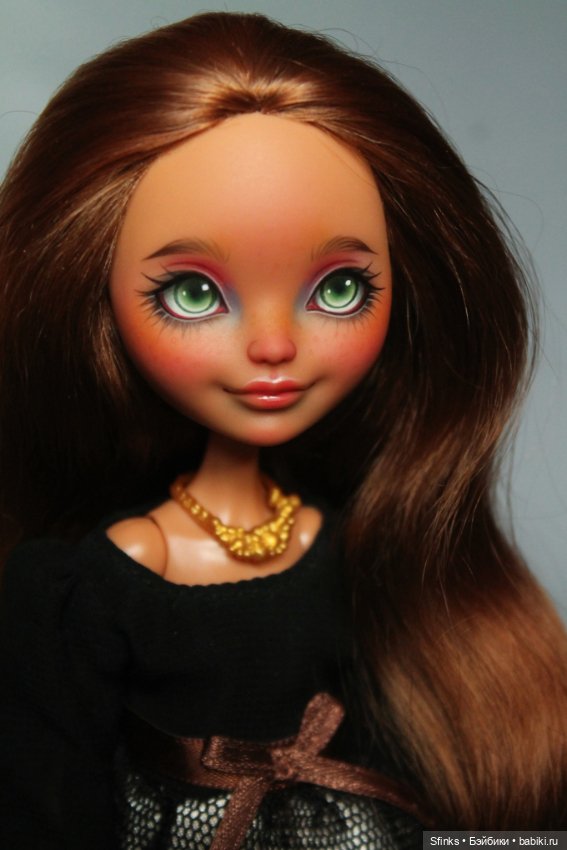 Готовая улыбашка — ООАК Monster High и Ever After High: репейнт (фото 5)