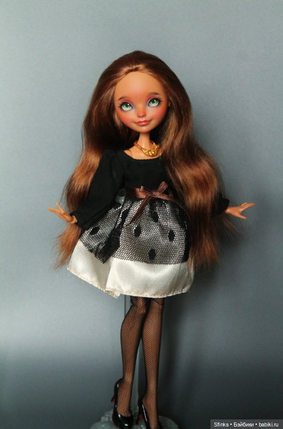 Готовая улыбашка — ООАК Monster High и Ever After High: репейнт (фото 2)