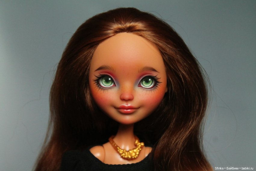 Готовая улыбашка — ООАК Monster High и Ever After High: репейнт (фото 7)