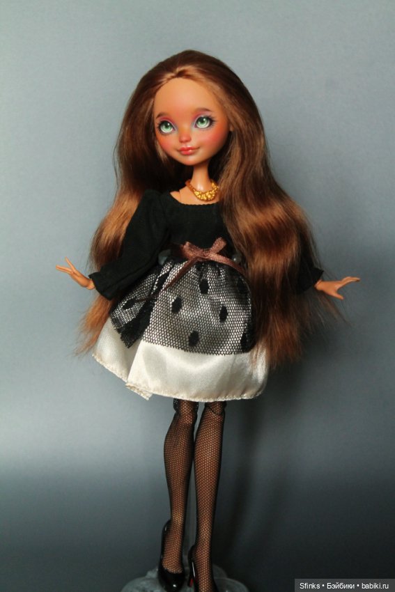 Готовая улыбашка — ООАК Monster High и Ever After High: репейнт (фото 3)