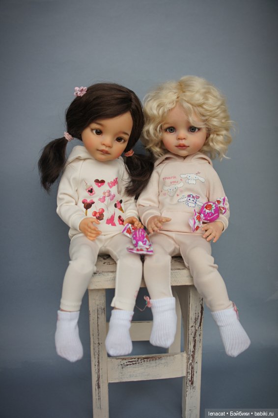 Сравнение двух авторских шарнирных тел для Paola Reina - Г.Карповой и Т.Бачуриной