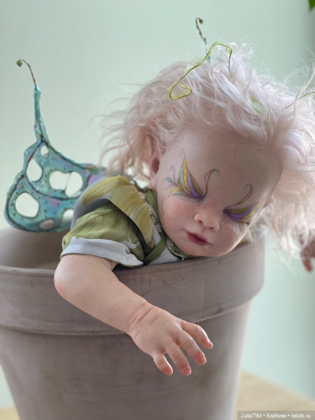Мотылек - Куклы реборн Юлии Москалевой (фото 4)