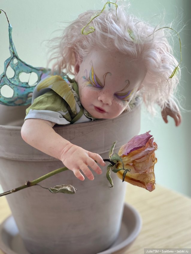 Мотылек - Куклы реборн Юлии Москалевой (фото 5)