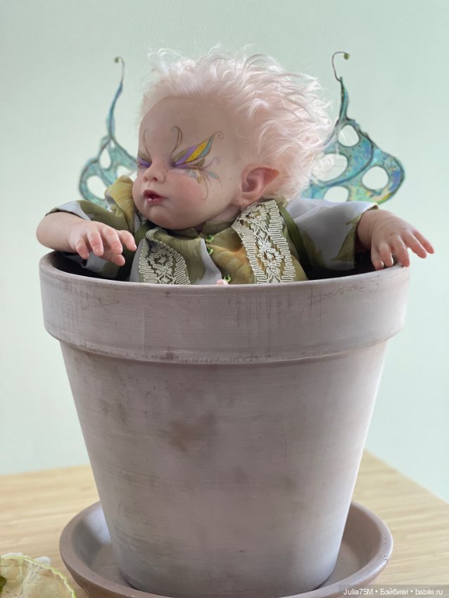 Мотылек - Куклы реборн Юлии Москалевой (фото 6)