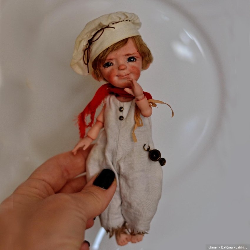 Ну вот мы и вернулись ✈️ — Авторские шарнирные куклы своими руками: лепка (фото 4)