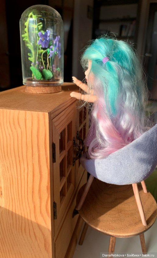 Шалость Лорейн — Авторские миниатюрные куклы: лепка