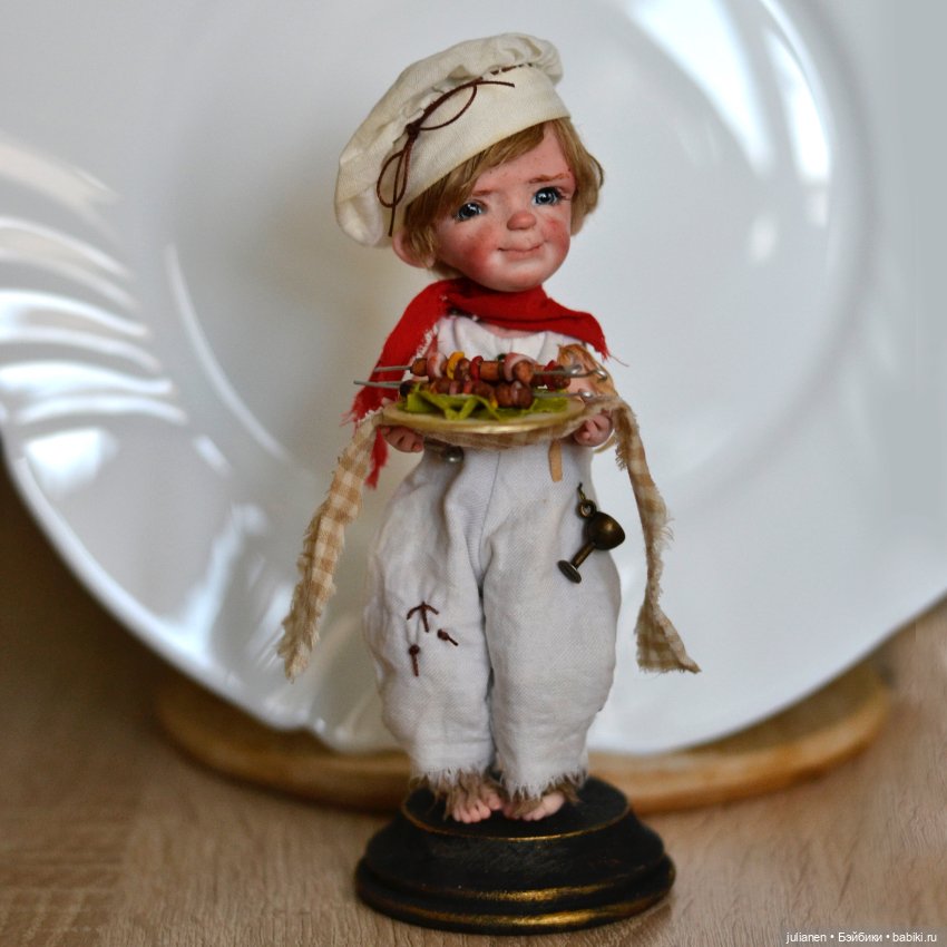 Ну вот мы и вернулись ✈️ — Авторские шарнирные куклы своими руками: лепка (фото 5)