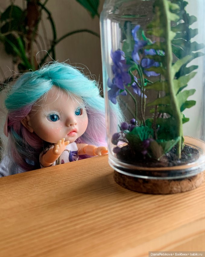 Шалость Лорейн — Авторские миниатюрные куклы: лепка (фото 3)